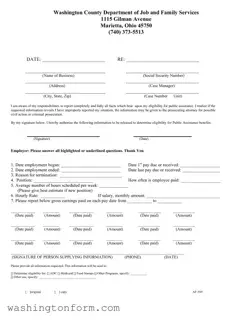 Fill Out Your Washington Af 595 Form