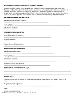 Attorney-Approved Washington Transfer-on-Death Deed Document